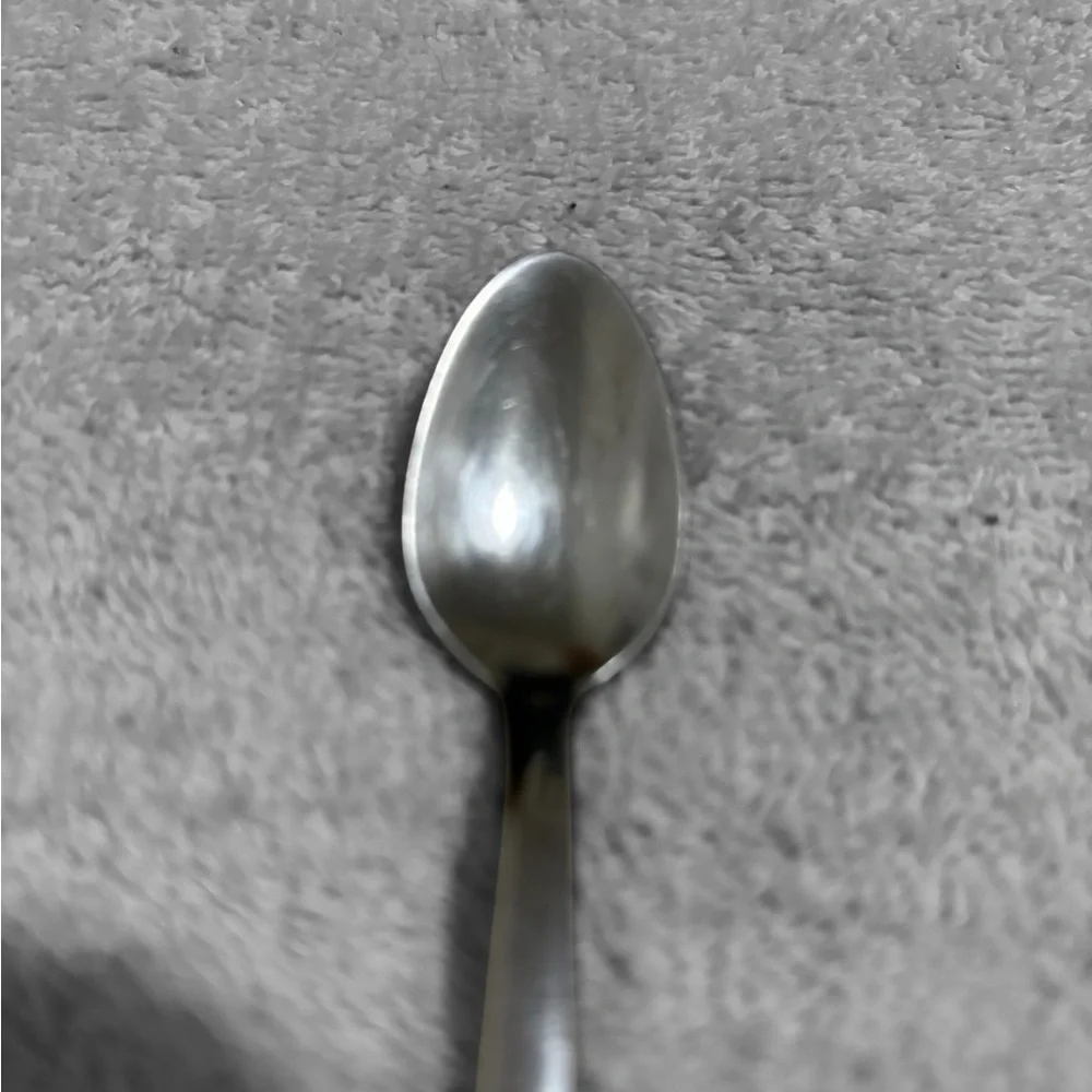 Oneida Stainless Gerber Baby Face Floral Baby Spoon 5.5